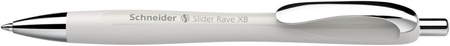 Długopis automatyczny SCHNEIDER Slider Rave, XB, 1szt., szary