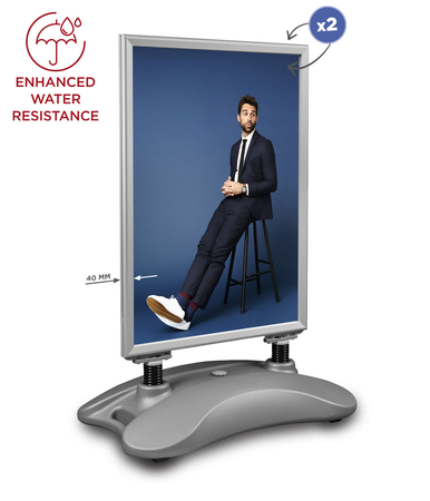 Potykacz Hampton PRO srebrny - A1