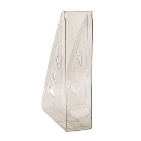 Pojemnik na dokumenty OFFICE PRODUCTS, ażurowy, A4, dymny