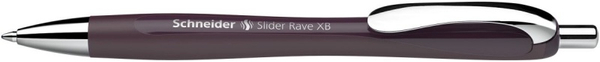 Długopis automatyczny SCHNEIDER Slider Rave, XB, 1szt., fioletowy