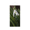 Wall Hanging Tapestry 58 x 200 cm White Flower Snowdrop