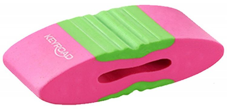 Gumka uniwersalna KEYROAD Elastic Touch, 2szt., zawieszka, mix kolorów