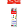 Kredki CARAN D'ACHE Fancolor Metallic, 6 szt.