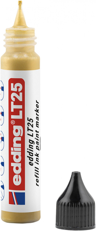 Tusz do uzupełniania markerów olejowych e-LT 25 ECOLINE, EDDING, złoty