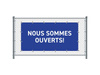 Fence Banner 200 x 100 cm Open French Green