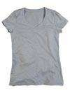 T-SHIRT DAMSKI V-NECK