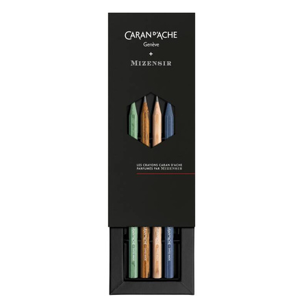 Ołówki CARAN D'ACHE, Les Crayons De La Maison, edycja 10, 4 szt.
