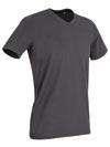 T-SHIRT MĘSKI V-NECK
