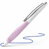 Długopis automatyczny SCHNEIDER Haptify, M, biało-liliowy