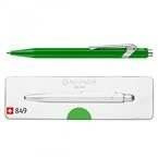 Długopis CARAN D'ACHE 849 Pop Line Metal-X, M, w pudełku, zielony