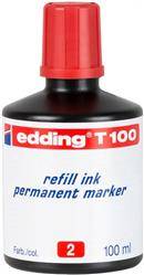 Tusz do uzupełniania markerów permanentnych e-T 100 EDDING, czerwony