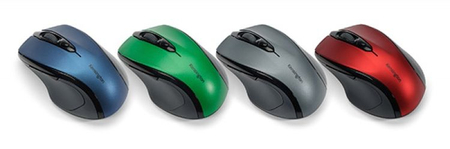 Myszka komputerowa KENSINGTON Pro Fit™ Mid-Size, bezprzewodowa, czerwona