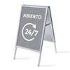 A-Board A1 Complete Set Open 24/7 Blue English