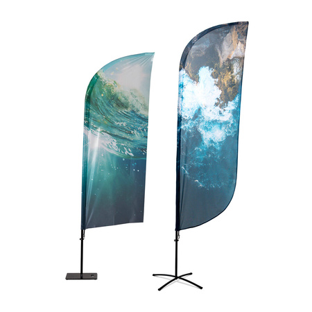 Beach Flag Alu Wind 205 cm Total Height