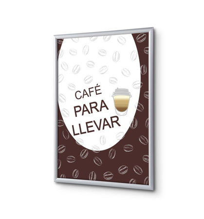 Snap Frame A1 Complete Set Coffee To Go Spanish