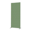 Textile Room Divider Deco 100-200 Double Hexagon Green