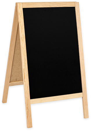 Potykacz drewniany Classic S (51x90 cm) - naturalny