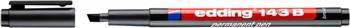 Foliopis permanentny e-143 B EDDING, 1-3mm czarny