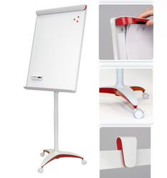 Flipchart TF17 Office Pro mobilny - RED