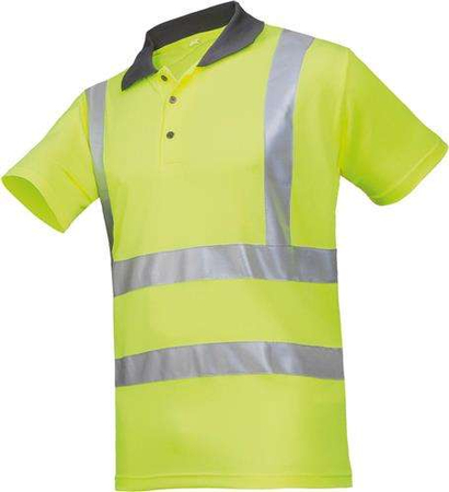 KOSZULKA POLO OSTRZEGAWCZA