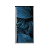 Door Wrap 80 cm Botanical Blue Leaves I648