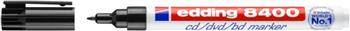 Marker do płyt cd/dvd/bd e-8400 EDDING, 0,5-1mm, czarny