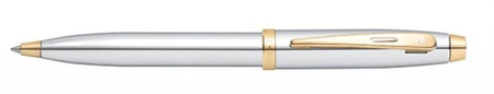 Długopis automatyczny SHEAFFER 100 (9340), chromowany/złoty