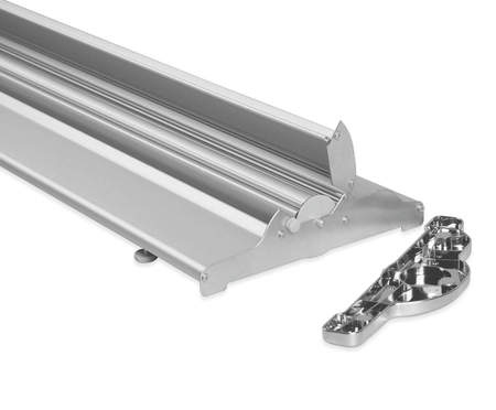 Roll up Wave 100x220 - teleskopowy maszt, system wymiany grafik