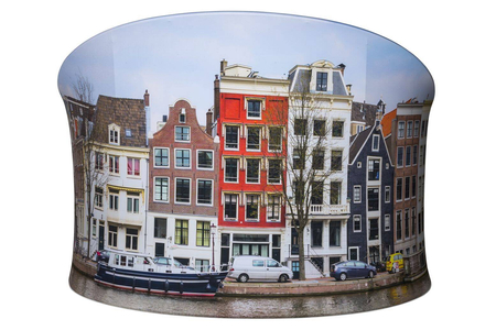 Zipper-Wand Moon Druck doppelseitig