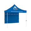 Steel tent TS3 full wall printed outside