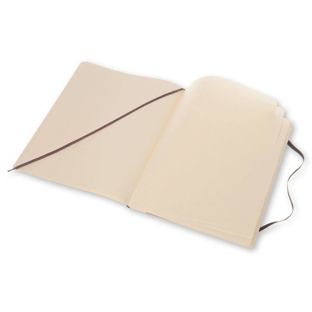 Notes MOLESKINE Classic XL (19x25cm) w kropki, miękka oprawa, 192 strony, czarny