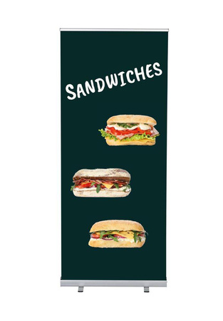 Roll-Banner Budget 85 Complete Set Sandwiches English