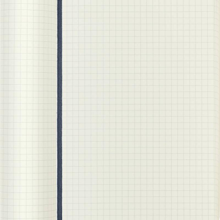 Notes MOLESKINE L (13x21cm) w kratkę, miękka oprawa, sapphire blue, 192 strony, niebieski