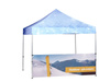 Tent Alu Half Wall 3 x 3 Meter Full Colour Double-Sided