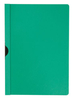 Skoroszyt Q-CONNECT z metalowym klipsem, PP, A4, 200/350mikr., zielony