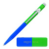 Długopis CARAN D'ACHE 849 Paul Smith Edycja 4, M, w pudełku, Cobalt/Emerald
