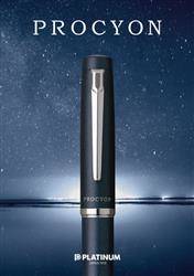 Pióro wieczne PLATINUM Procyon Deep Sea, F, niebieskie