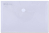 Teczka kopertowa DONAU zatrzask, PP, A6, 180mikr., transparentna