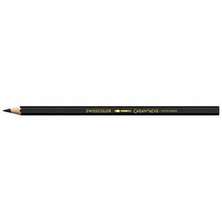 Kredki CARAN D'ACHE Swisscolor Aquarelle, z efektem akwareli, sześciokątne, 12szt., mix kolorów