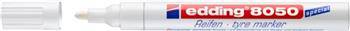 Marker do opon e-8050 EDDING, 2-4mm, biały