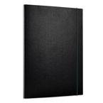 Teczka z gumką OFFICE PRODUCTS, PP, A4/15, 3-skrz., czarna