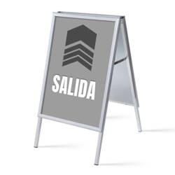 A-board A1 Complete Set Exit Grey Spanish