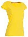 T-SHIRT DAMSKI V-NECK