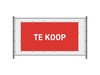 Fence Banner 200 x 100 cm Sale German Red