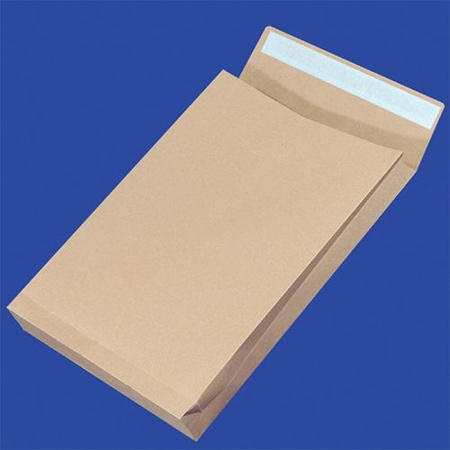 Koperty RBD z taśmą silikonową OFFICE PRODUCTS, HK, C4, 229x324mm, 150gsm, 250szt., brązowe