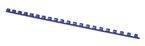 Grzbiety do bindowania OFFICE PRODUCTS, A4, 8mm (45 kartek), 100 szt., niebieskie