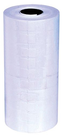 Etykiety do metkownic Q-CONNECT, 23x16mm, dwurzędowe, białe