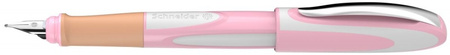 Pióro wieczne SCHNEIDER Ray, L, pud. plastikowe, różowo-białe