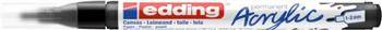 Marker akrylowy e-5300 EDDING, 1-2 mm, matowy czarny