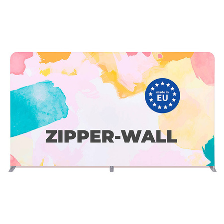 Zipper Wall Straight Basic 400 x 230 cm